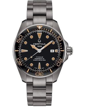 Certina Action Diver Automatic Auto Analogue Watch - Black