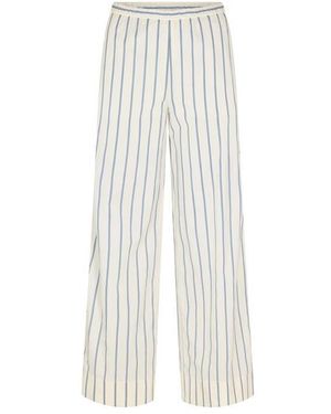 Moncler Wide Leg Trousers - White