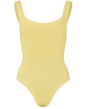 Hunza G Square Neck Swim - Yellow
