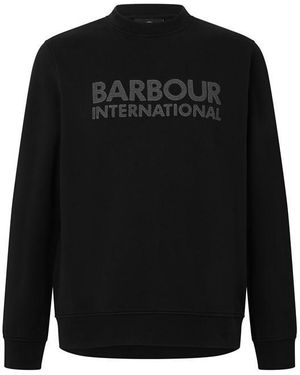 Barbour B.Int Lg Crew Sn64 - Black