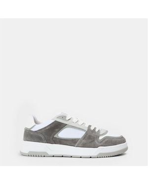 Cleens Lay Up Low-Top Trainers - White