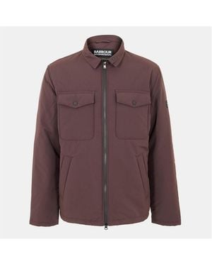 Barbour Distill Quilted Jacket - Purple