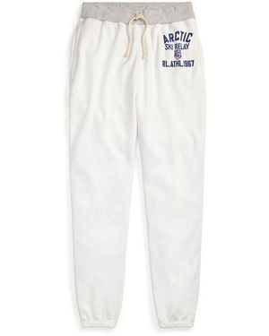 Polo Ralph Lauren Ski Relay Tapered Jogging Bottoms - Natural