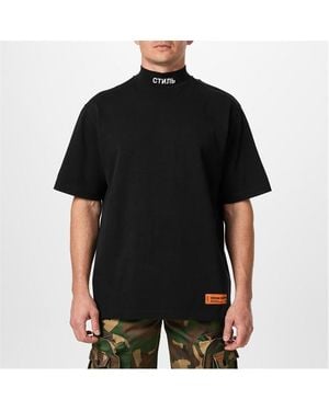 Heron Preston Ss Tneck Ctnmb - Black