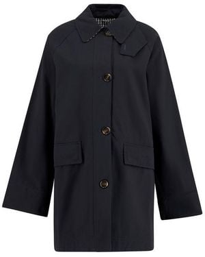 Barbour Gabby Car Coat - Blue