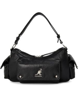 Kangol Mini Utility Shoulder Bags - Black