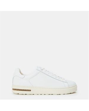 Birkenstock Leather Low-Top Trainers - White