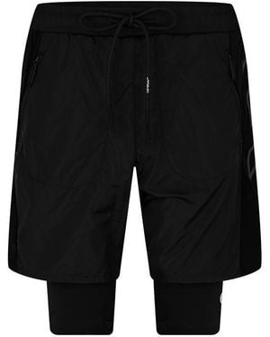 Off-White c/o Virgil Abloh Off Off Diag Shorts - Black