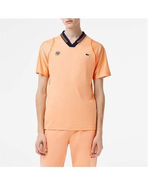 Lacoste Sport X Daniil Polo Shirt - Orange