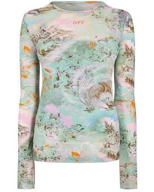 Off-White c/o Virgil Abloh Off Dbl Top Ld61 - Green