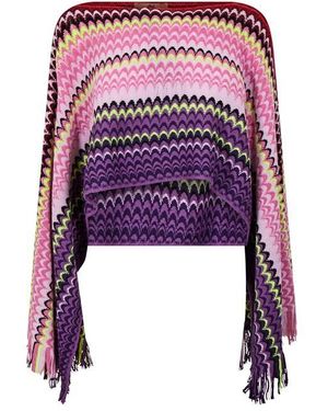 Missoni Idea Poncho - Purple
