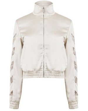 Off-White c/o Virgil Abloh Off Diag Trk Jkt Ld63 - Natural