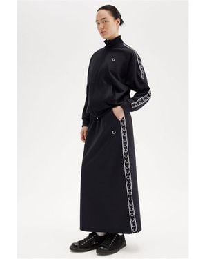 Fred Perry Taped Maxi Skirt - Blue