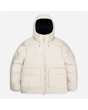 Rains Alta Medium Puffer Jacket - Natural
