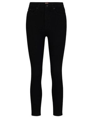 BOSS Stretch Micro Dot Jeans - Black