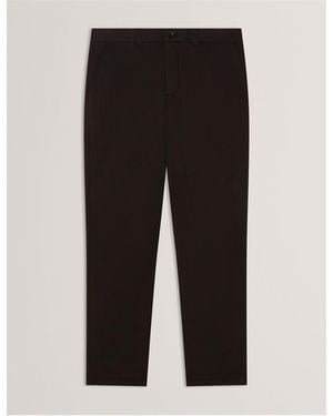 Ted Baker Slim Fit Chinos - Black