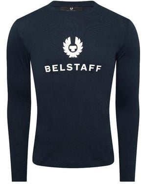 Belstaff Mariola Long Sleeve T-Shirt - Blue