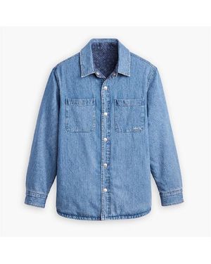 Levi's Bryant Padded Reversible Overshirt - Blue