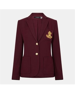 Ralph Lauren Lrl Anfisa Blazer Ld61 - Purple