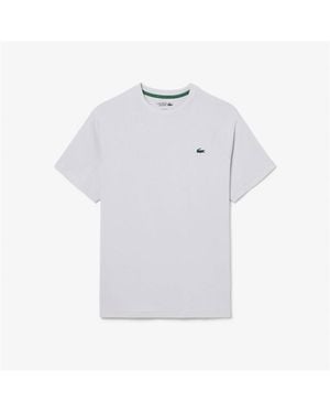 Lacoste Short Sleeve Performance T-Shirt - White