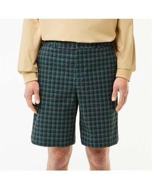 Lacoste Relaxed-Fit Ultra Dry Bermuda Golf Shorts - Green