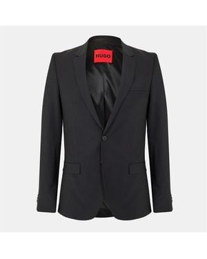HUGO Hesten Tailored Fit Suit - Black