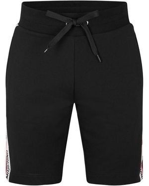 Moschino Fleece Jogger Shorts - Black