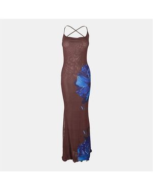 Gracejacob Maxi Dress - Blue