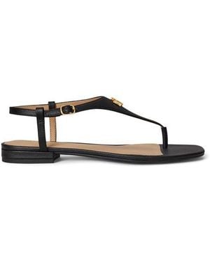 Ralph Lauren Flat Sandals - Black