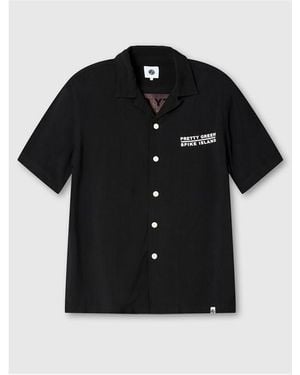 Pretty Green Pg Spike Island Shir - Black