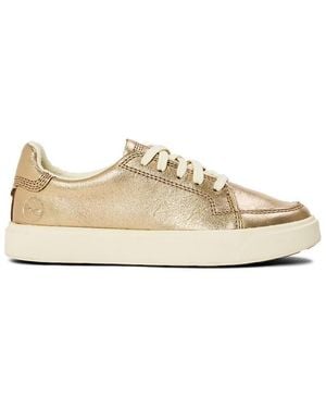 Timberland Emerson Street Low Lace Up Trainer - Natural