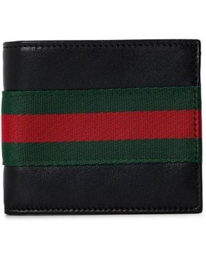 Gucci Web Wallet Sn62 - Black