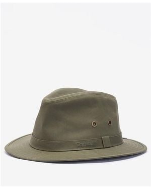 Barbour Dawson Safari Hat - Blue