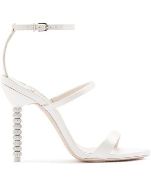 Sophia Webster Rosalind Crystal Sandals - White