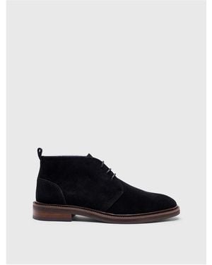 Pretty Green Handley Chukka Boots - Black