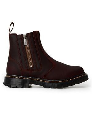 Dr. Martens 2976 Alyson Zip Chelsea Boot - Brown