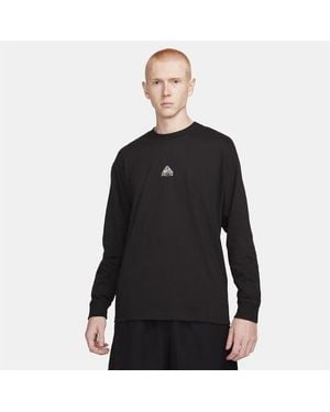 Nike Acg Lungs T-Long Sleeve T-Shirt - Black