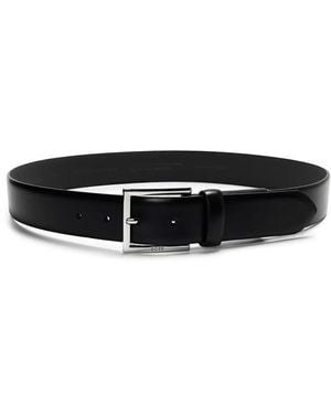 BOSS Dressletic Sz35 10212707 01 Leather Belt - Black