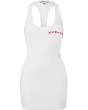 Mars the Label Mtl Emb Dress Ld64 - Natural