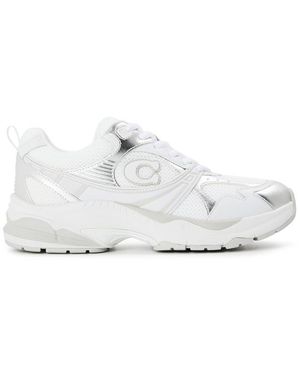 COACH Mesh Chunky Trainers - White
