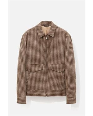 Richard James Richard Dogtooth Jkt Sn34 - Brown