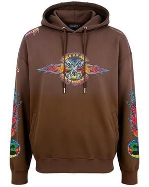PRETTY BOY UGLY WORLD Pbuw Piston Oth Hoodie - Brown