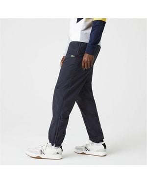 Lacoste Nylon Track Trousers - Blue