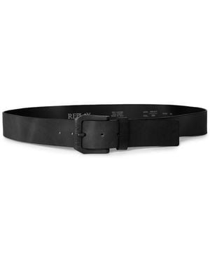 Replay Leather Belt - Black