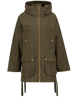 Barbour Rain Anorak Jacket - Green