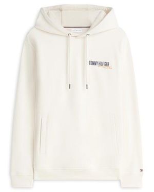 Tommy Hilfiger Overhead Hoodie - White