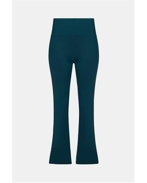 Red Run Flared Legging - Blue
