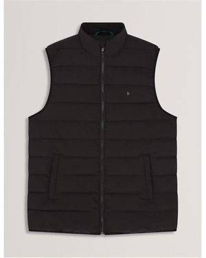 Ted Baker Lightweight Quilted Gilet - Black