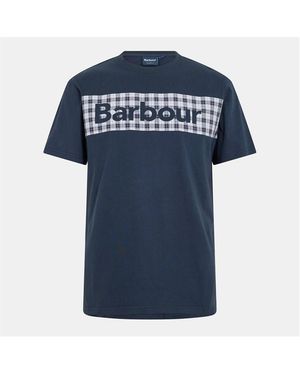 Barbour B.Li Bancroft T-Shi Sn62 - Blue