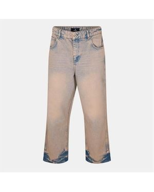 Represent Straight Leg Jeans - Natural